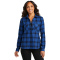 SM-LW669-Ry-BkOpPld Royal/Black Open Plaid