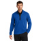 Nike NKDX6702 Textured 1/2-Zip Cover-Up - Gym Blue