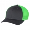 SS-110-Charcoal-Neon-Green - A