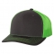 SS-112-Charcoal-Neon-Green - A