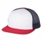 SS-113-White-Navy-Red - A
