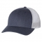 SS-115-Heather-Navy-Silver - A