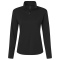 AllPro 41870L Pro-Lock Women's Performance Quarter-Zip Pullover Sweatshirt - Black