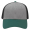 SS-SP1450-Htr-Grey-Char-Forest-Green Heather Grey/Charcoal/Forest Green