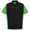 Red Kap SY20 Crew Shirt - Short Sleeve - Black/Lime