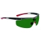 North Adaptec Adjustable Fit Safety Glasses Black Frame 5.0 IR Lens