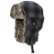 Tough Duck I15616 Plaid Aviator Hat - Grey Plaid