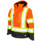 Tough Duck S245 Type R Class 3 Ripstop Fleece Lined Safety Jacket - Orange