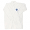 MCR Safety TY210S DuPont Tyvek Lab Coat w/ Collar - Front Snap Closure - Open Sleeves