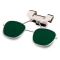 Uvex 880 Series Klip Lifts for Hard Hats - Welding Shade 5 Lens - Full Front