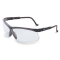 Uvex Genesis Safety Glasses - Black Frame - Clear Lens