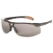 Uvex S4201HS Protege Safety Glasses - Black Frame - Gray HydroShield Anti-Fog Lens
