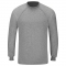 Workrite Fire Service FT40 Men's Athletic Style Long Sleeve Station Wear T-Shirt - Heather Grey