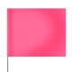 Presco Plain 4 inch x 5 inch with 30 inch Staff - Pink Glo
