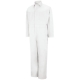 Red Kap CT10 Twill Action Back Coveralls - White