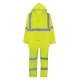 Global Glove GLO-8000 FrogWear Type R Class 3 Three-Piece Rain Suit