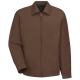 Red Kap JT22 Men\'s Slash Pocket Jacket - Brown