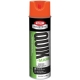 Krylon K04002007 Overhead Marking Paint - Fluorescent Red/Orange