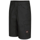 Red Kap PT4A Performance Shop Shorts - Black