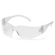 Pyramex S4110SUC Intruder Safety Glasses - Clear Temples - Clear Uncoated Lens