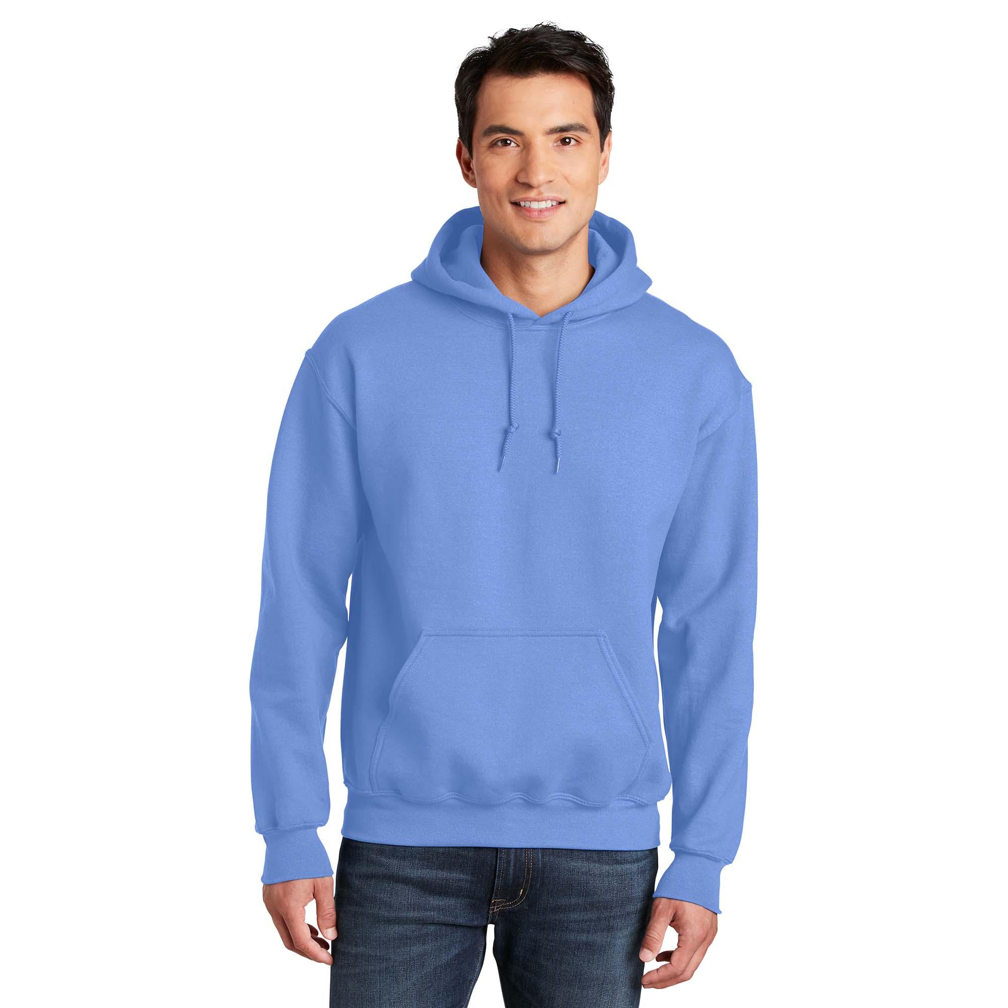 Gildan 12500 DryBlend Pullover Hooded Sweatshirt - Carolina Blue | Full ...
