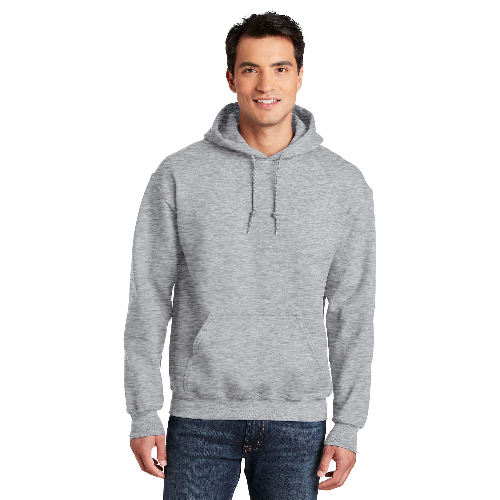 Gildan 12500 DryBlend Pullover Hooded Sweatshirt - Grey | Full Source