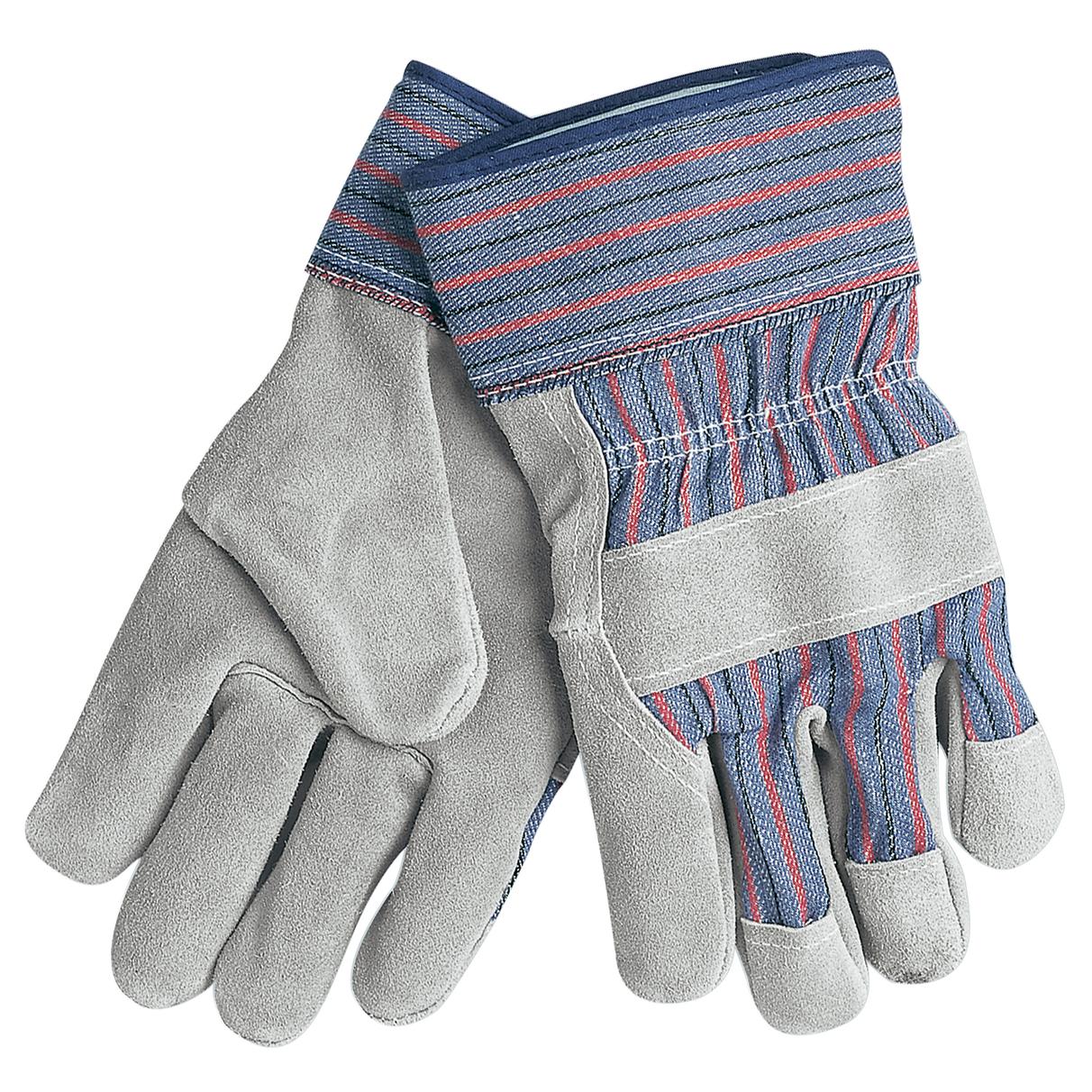 12 Pair PIP 82-7563/XL A/B Grade Shoulder Split Cowhide Leather Palm Glove 