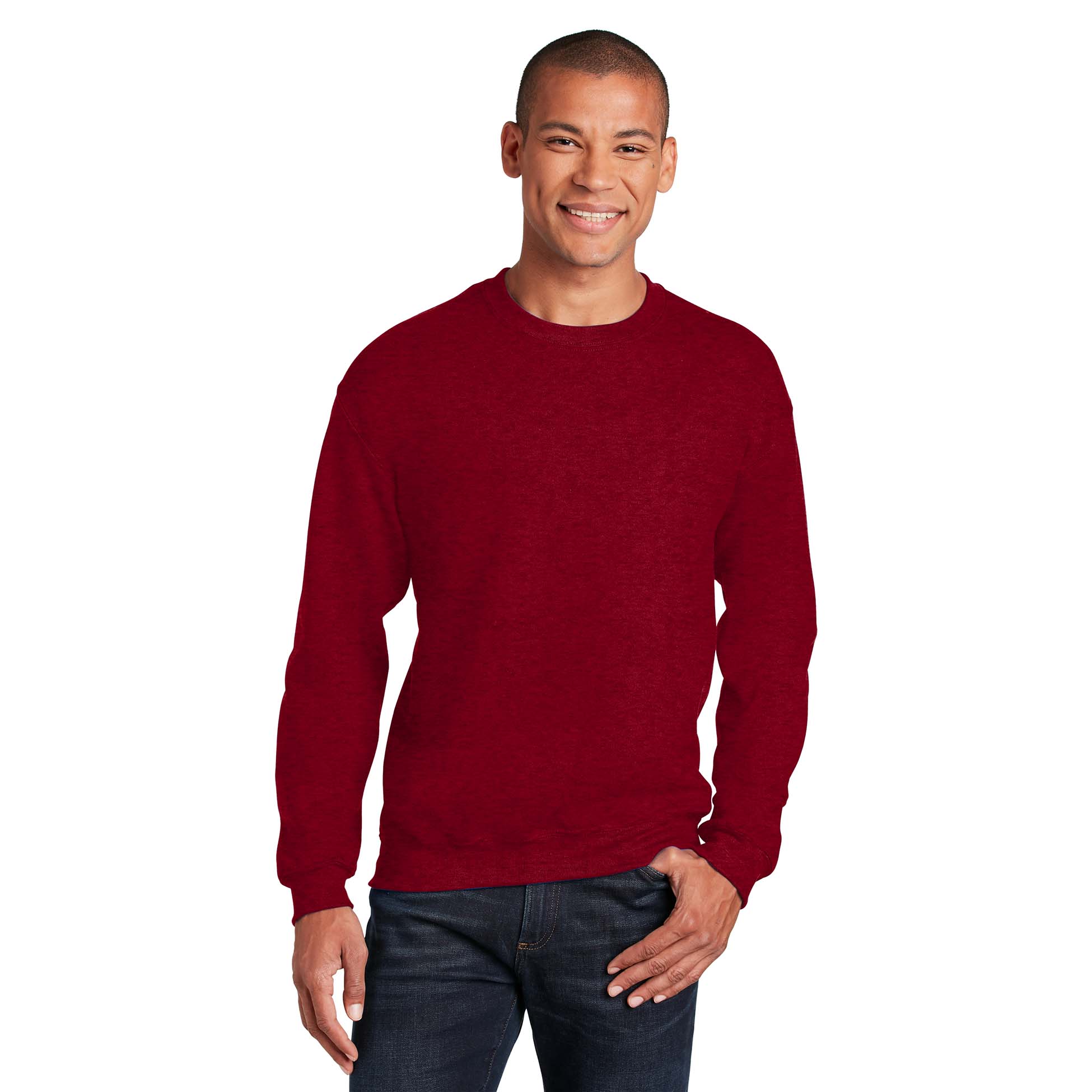 Love Adult Crewneck Sweatshirt 1801 - Red