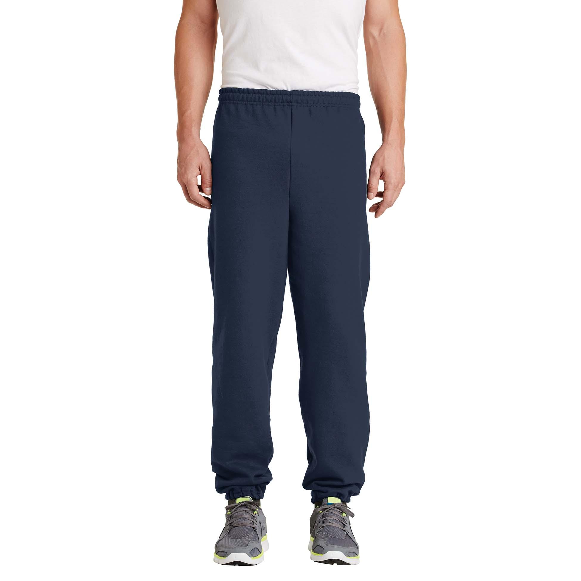 Gildan 18200 Heavy Blend Sweatpants - Navy | Full Source