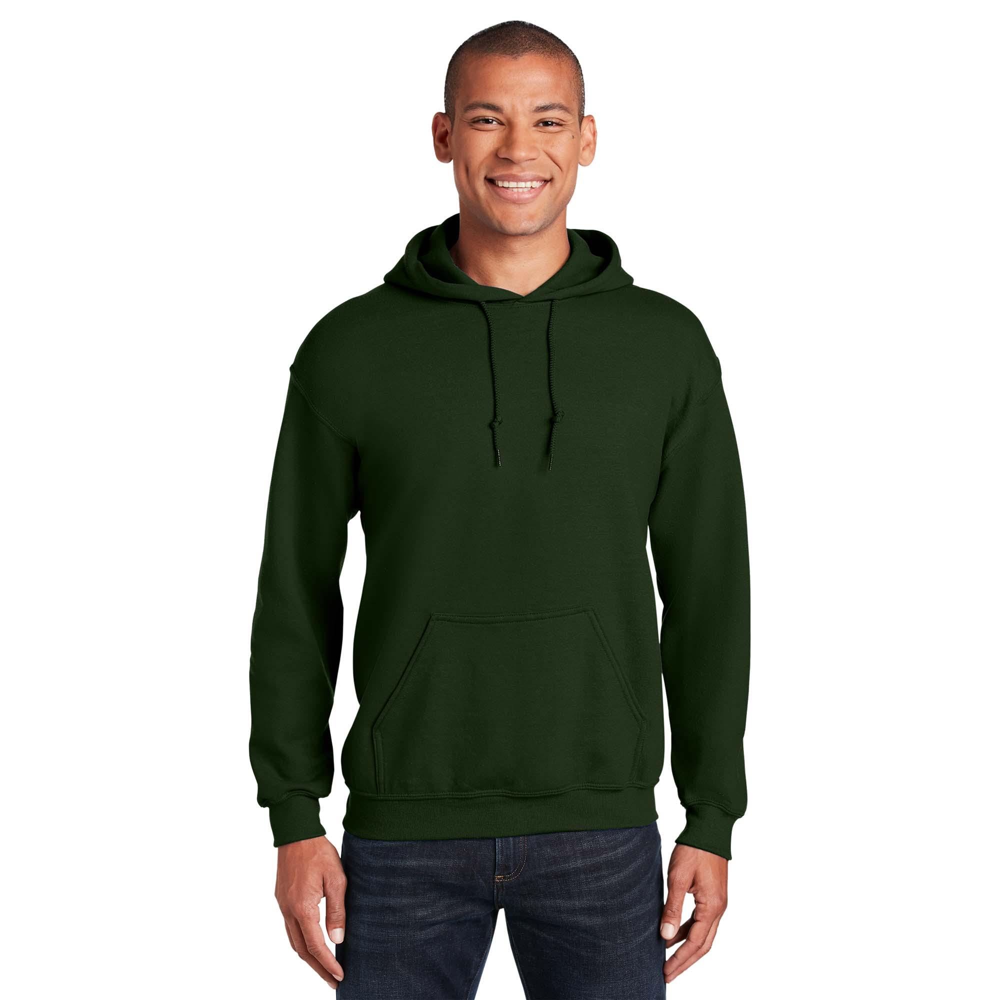 Gildan 18500 Heavy Blend Hooded Sweatshirt - Forest Green | Full Source