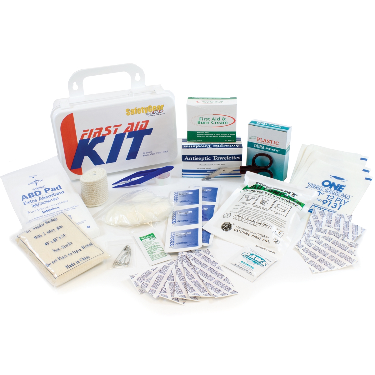PIP 299-13210 First Aid Kit - 10 Person - 19 Components | Full Source