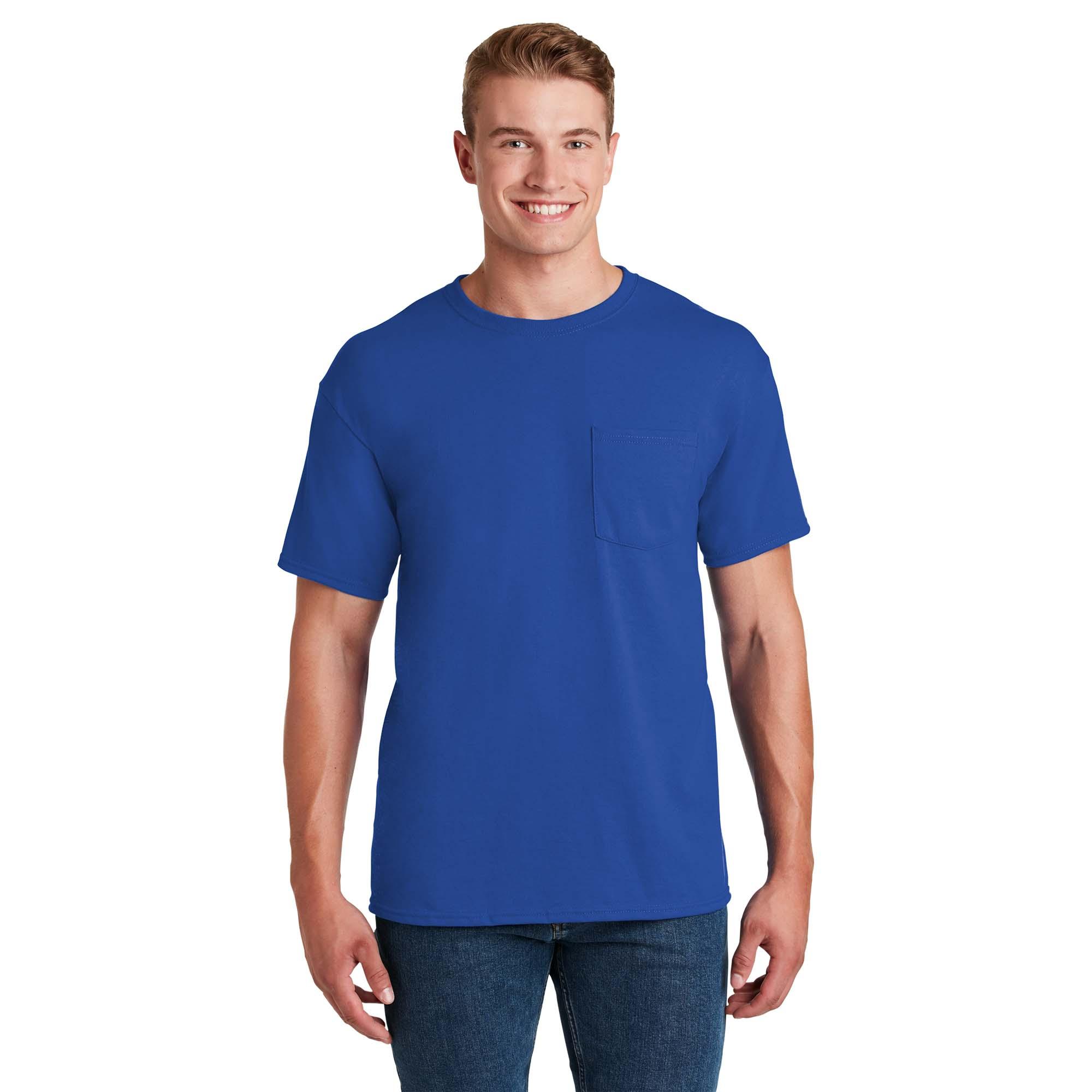Jerzees 29MP Dri-Power 50/50 Cotton/Poly Pocket T-Shirt