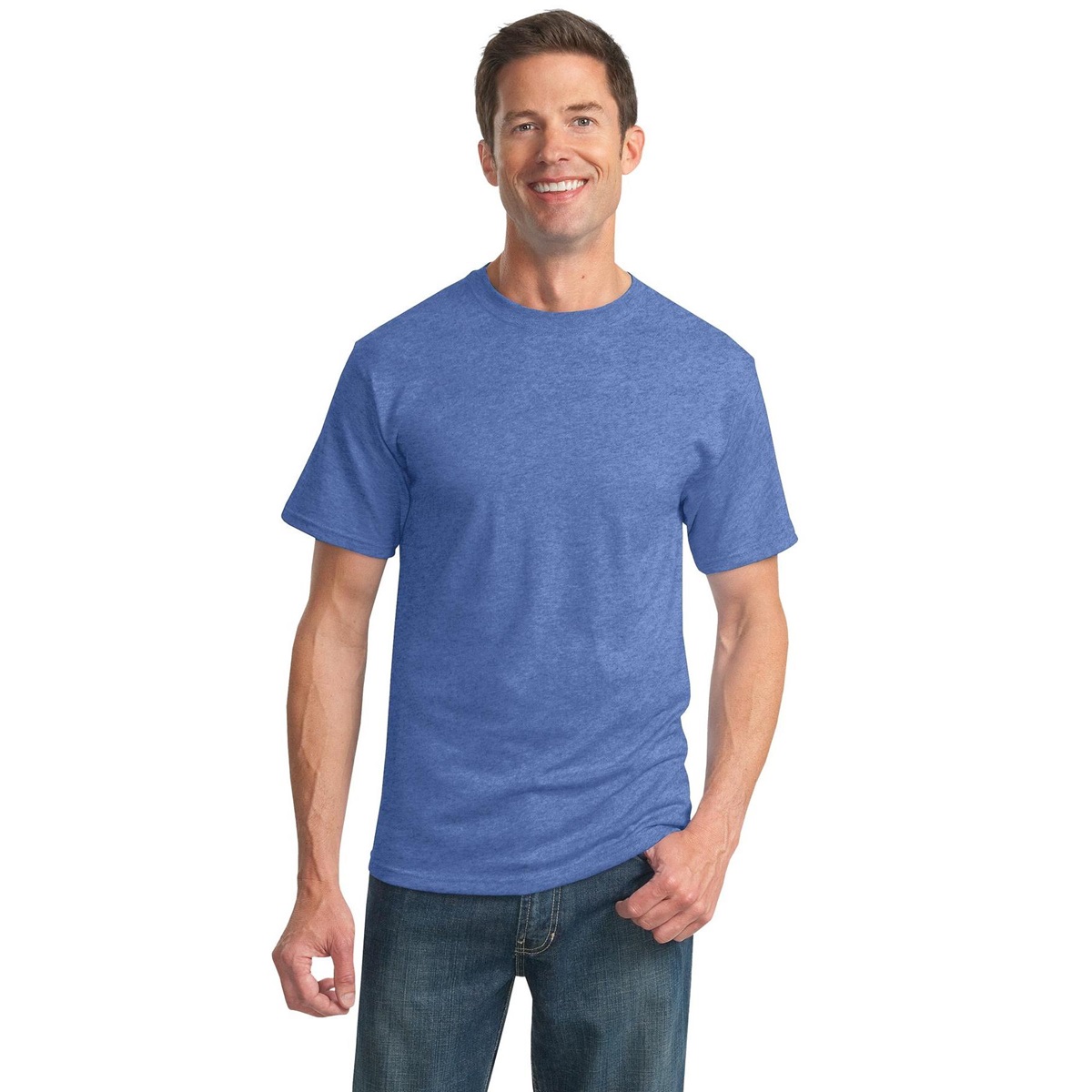 blue heather t shirt