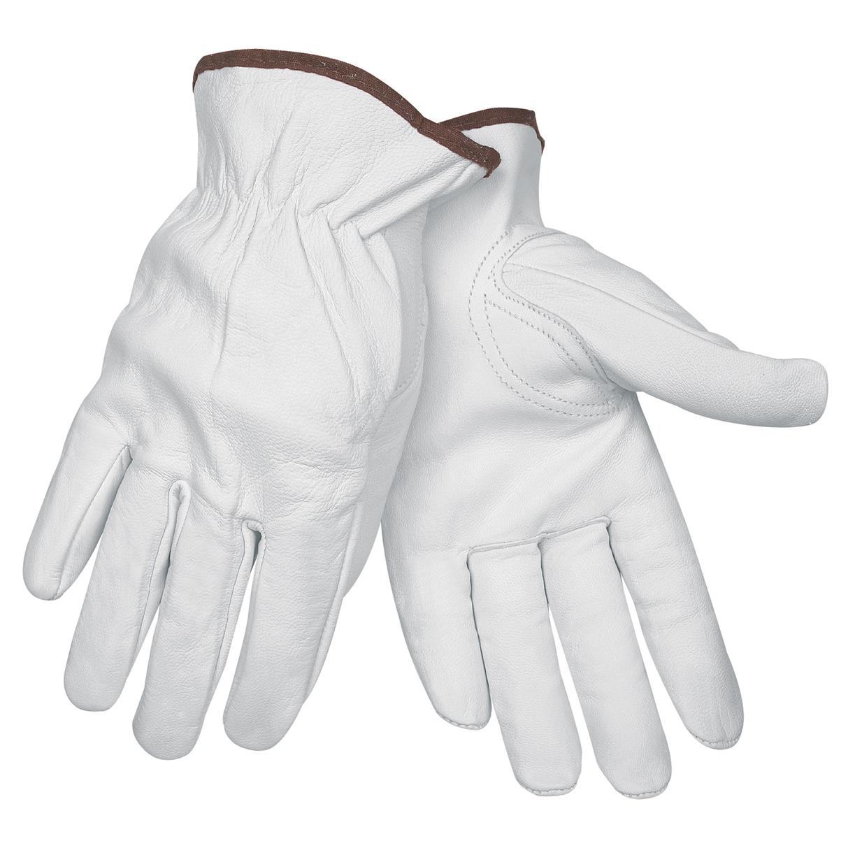 3601K - Goatskin Leather Drivers Work Gloves Kevlar and Synthetic