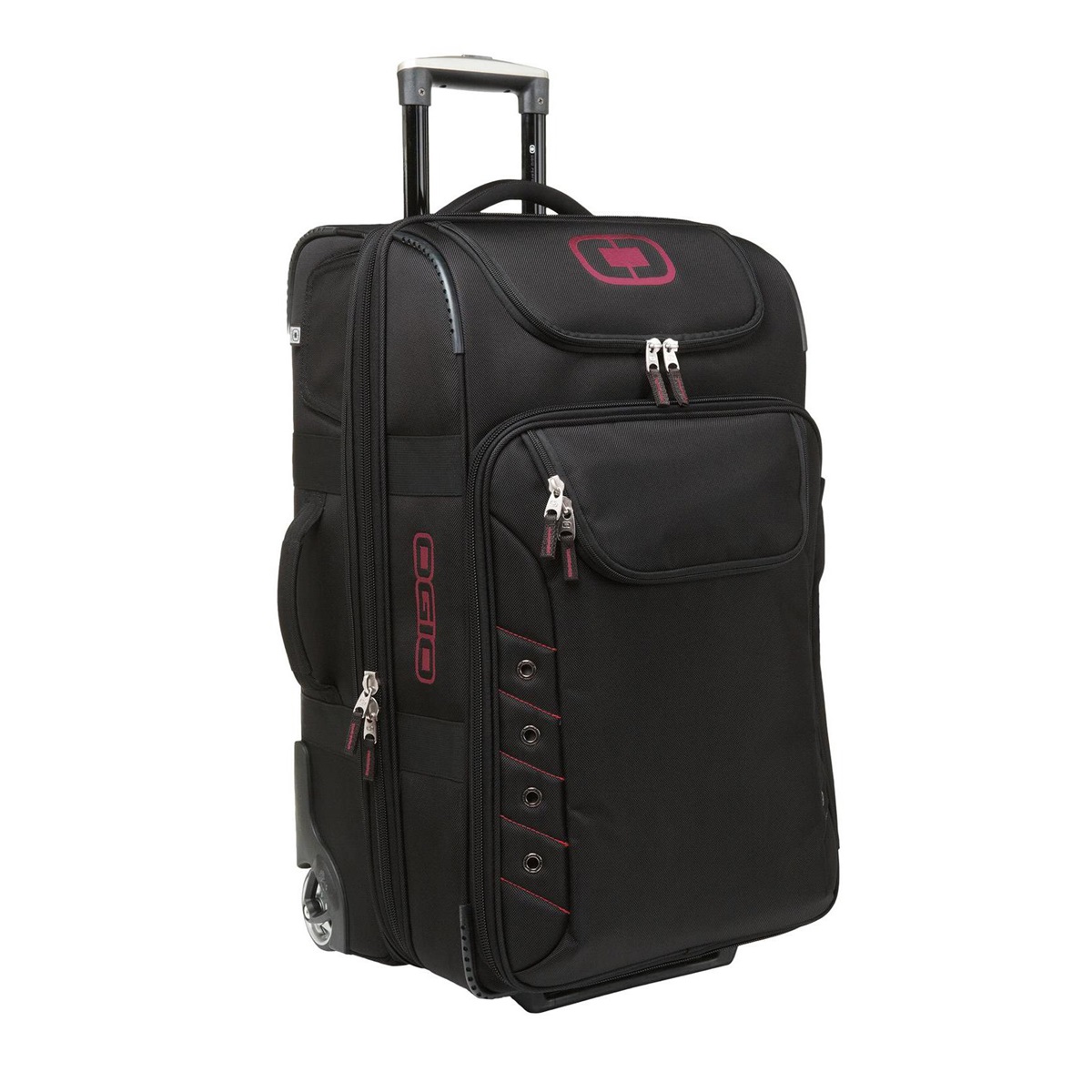 OGIO 413006 Canberra 26 Travel Bag - Black/Signal Red | Full Source