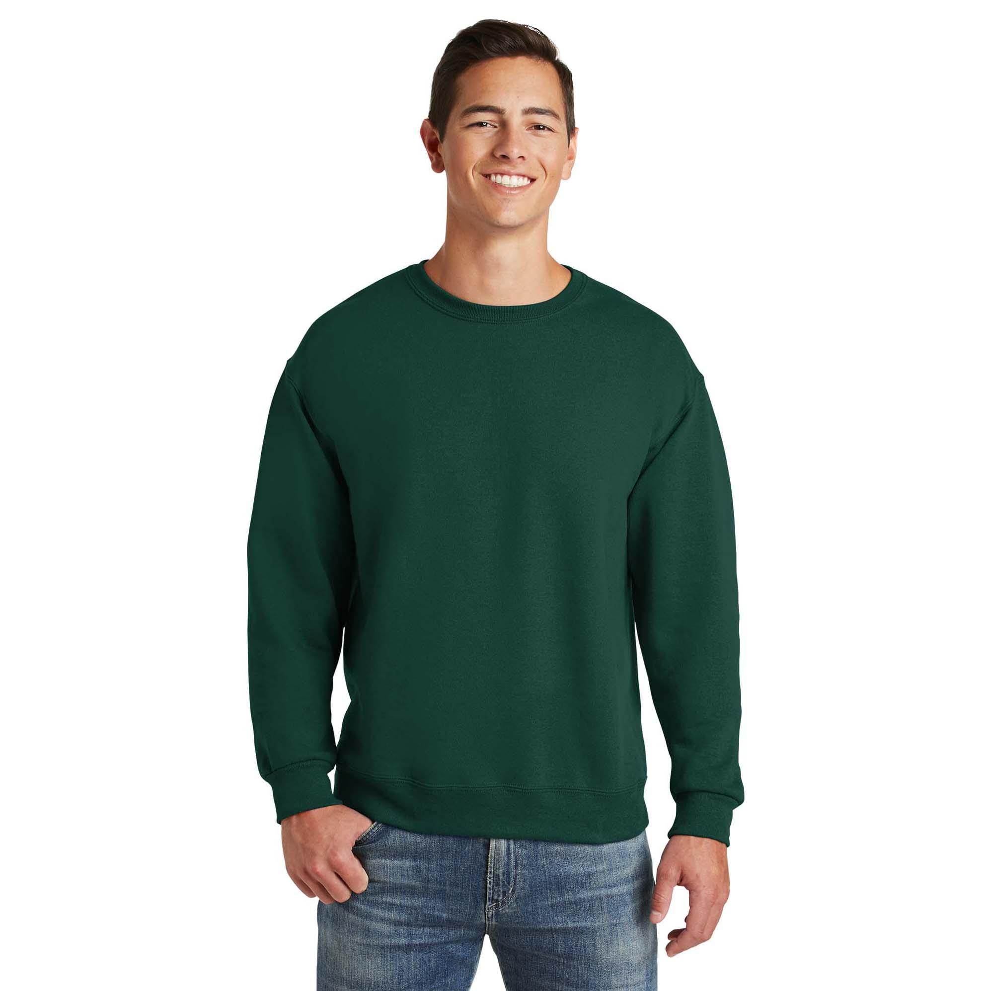 Jerzees 4662M Super Sweats NuBlend Crewneck Sweatshirt - Forest Green