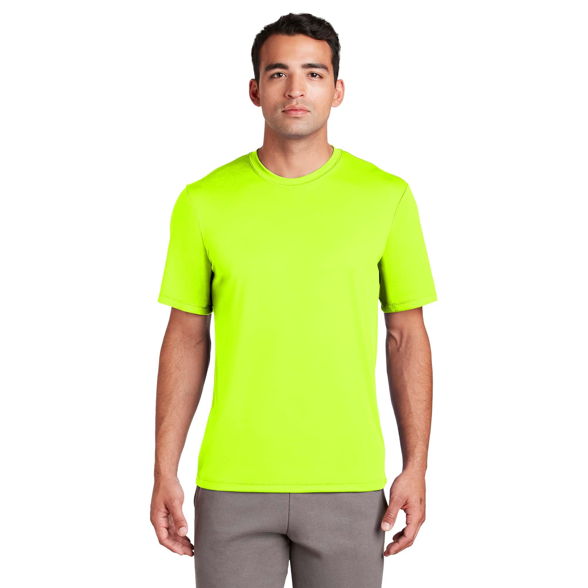 Hanes 4820 Cool Dri Performance T-Shirt - Safety Green | Full Source