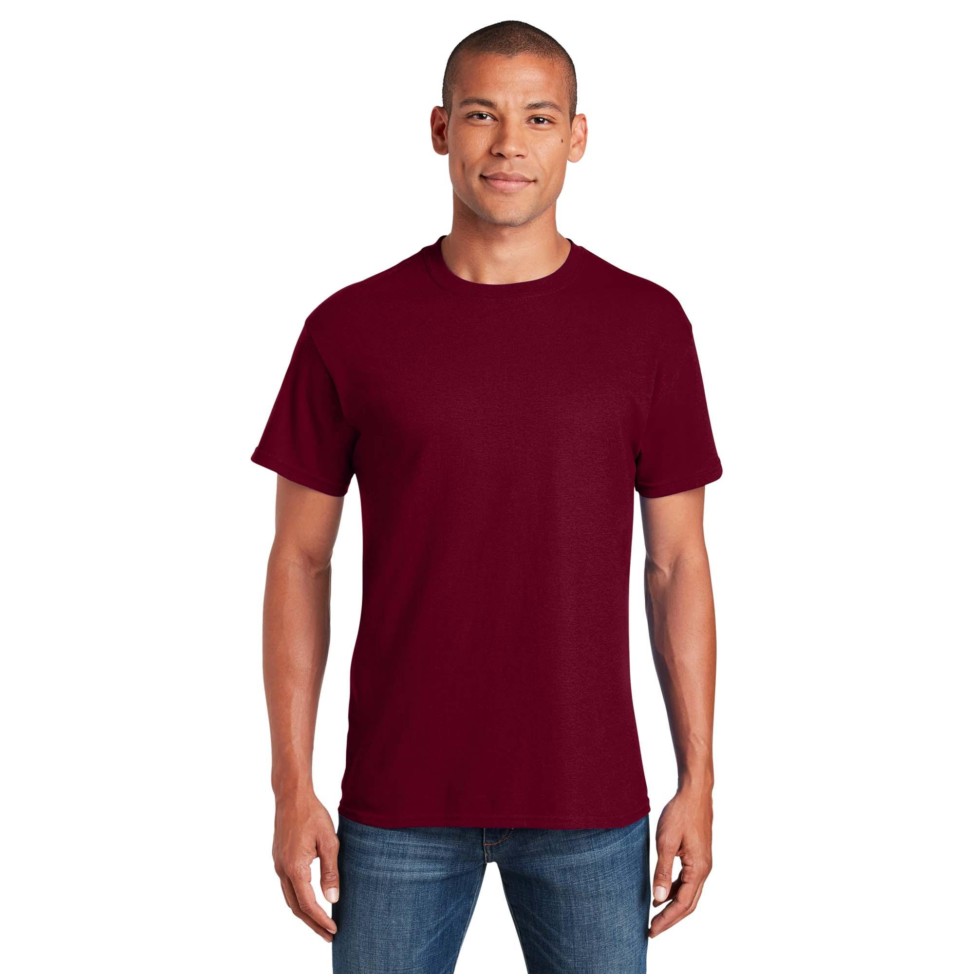 Gildan 5000 Heavy - Garnet T-Shirt Cotton Full | Source