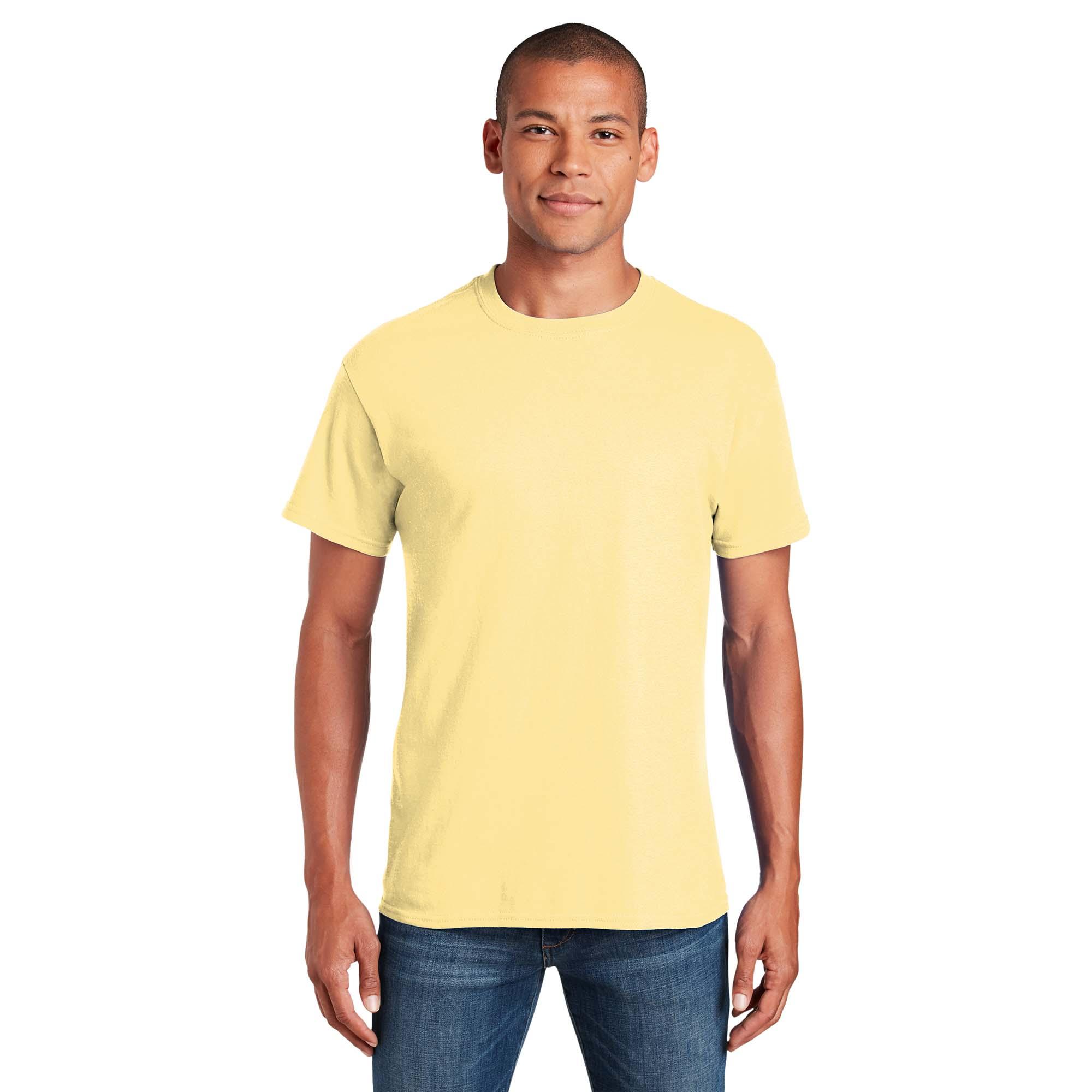 Gildan 5000 Heavy Cotton T-Shirt - Yellow Haze | Full Source