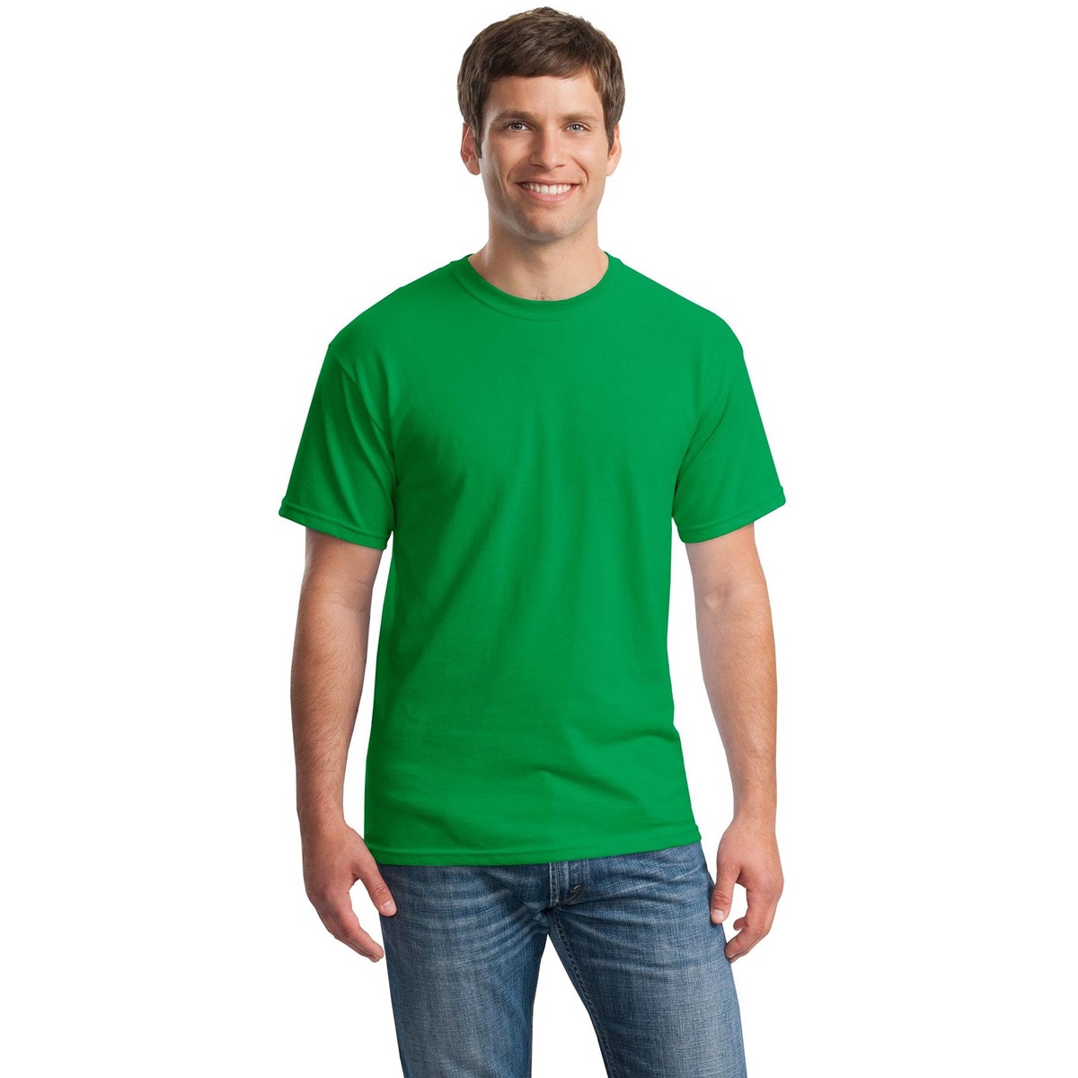 Download Gildan 5000 Heavy Cotton T-Shirt - Irish Green ...