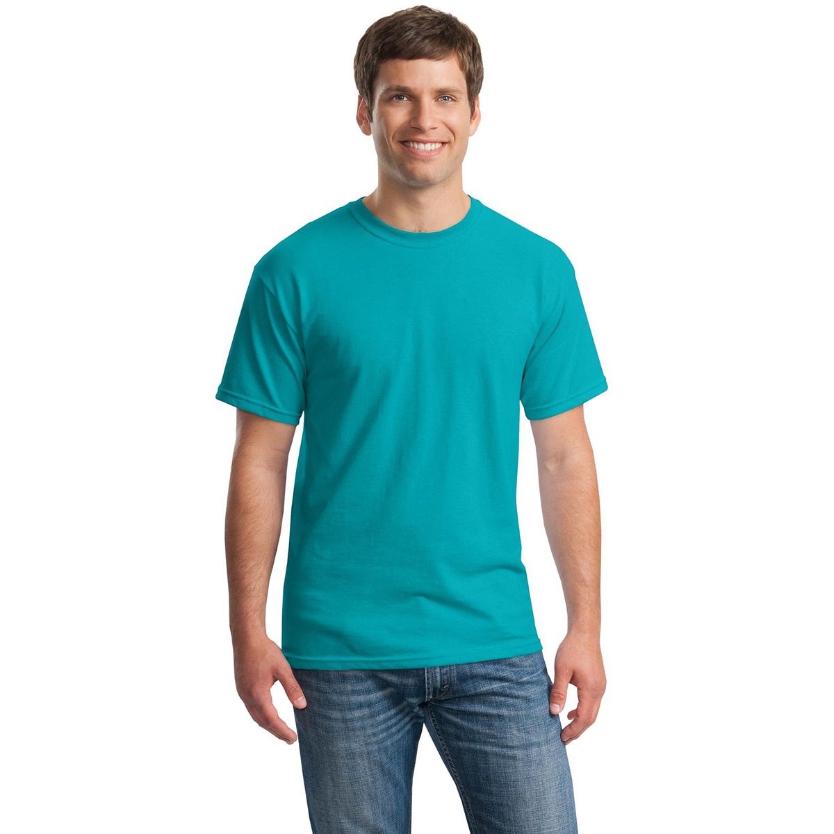 Gildan 5000 Heavy Cotton T-Shirt - Tropical Blue | FullSource.com
