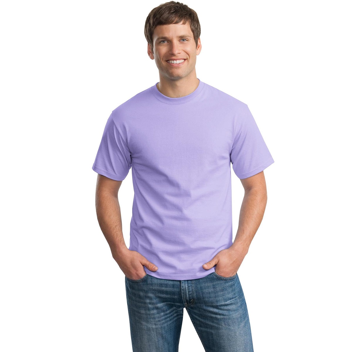 hanes lavender shirt