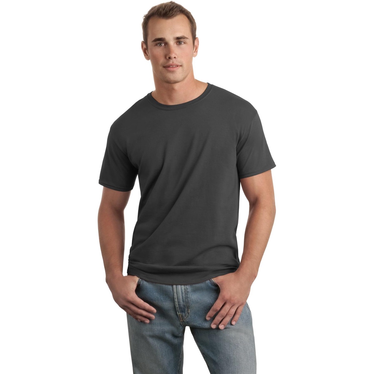 Gildan 64000 Softstyle T-Shirt - Charcoal | FullSource.com