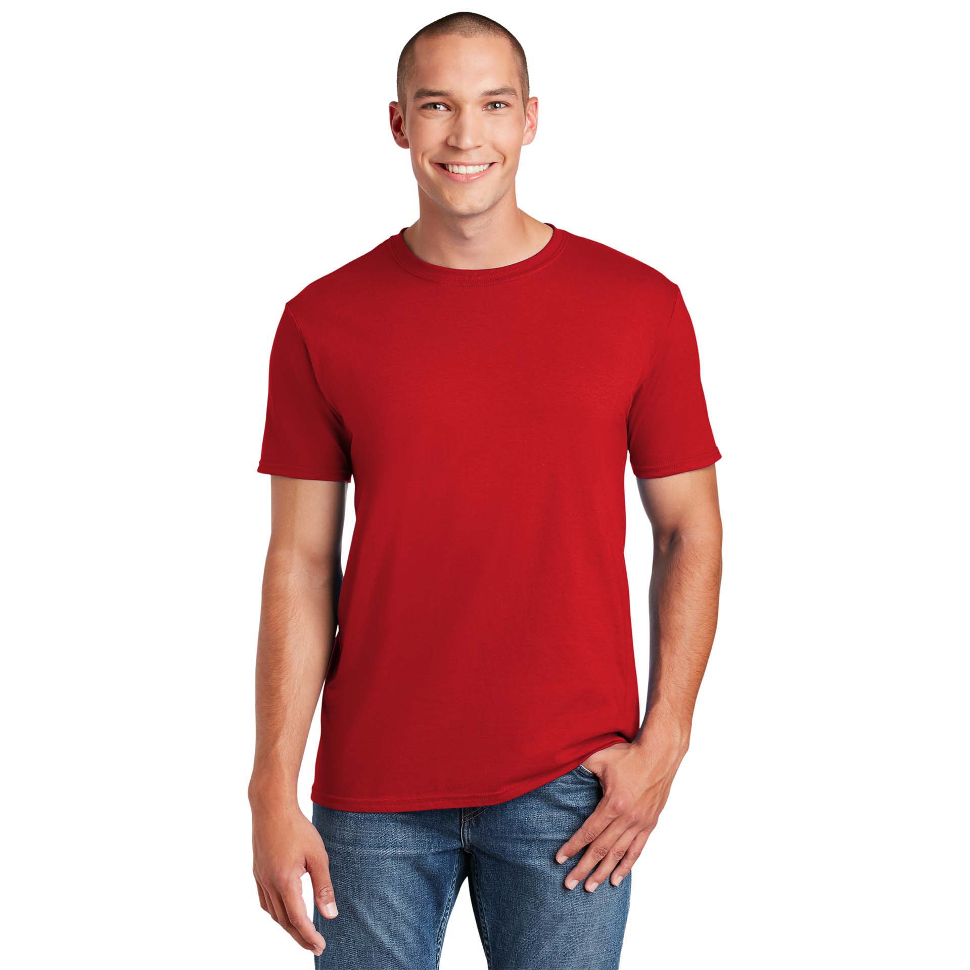 Gildan 64000 Softstyle T-Shirt - Cherry Red | Full Source