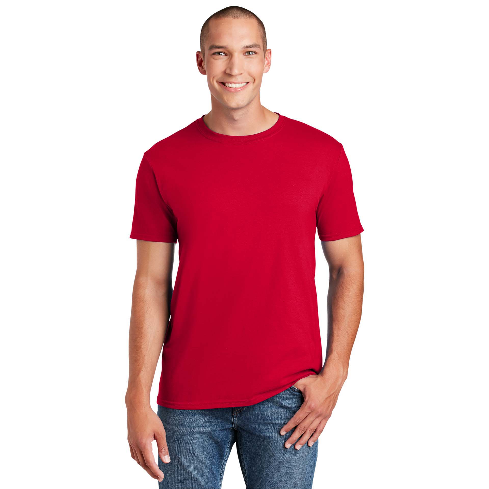 Gildan 64000 Softstyle T-Shirt - Red | Full Source