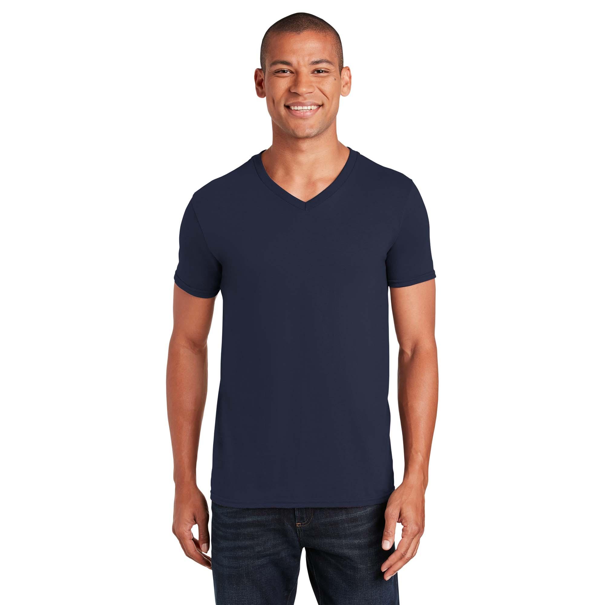 Gildan Men's 64V00 SoftStyle V-Neck T-Shirt