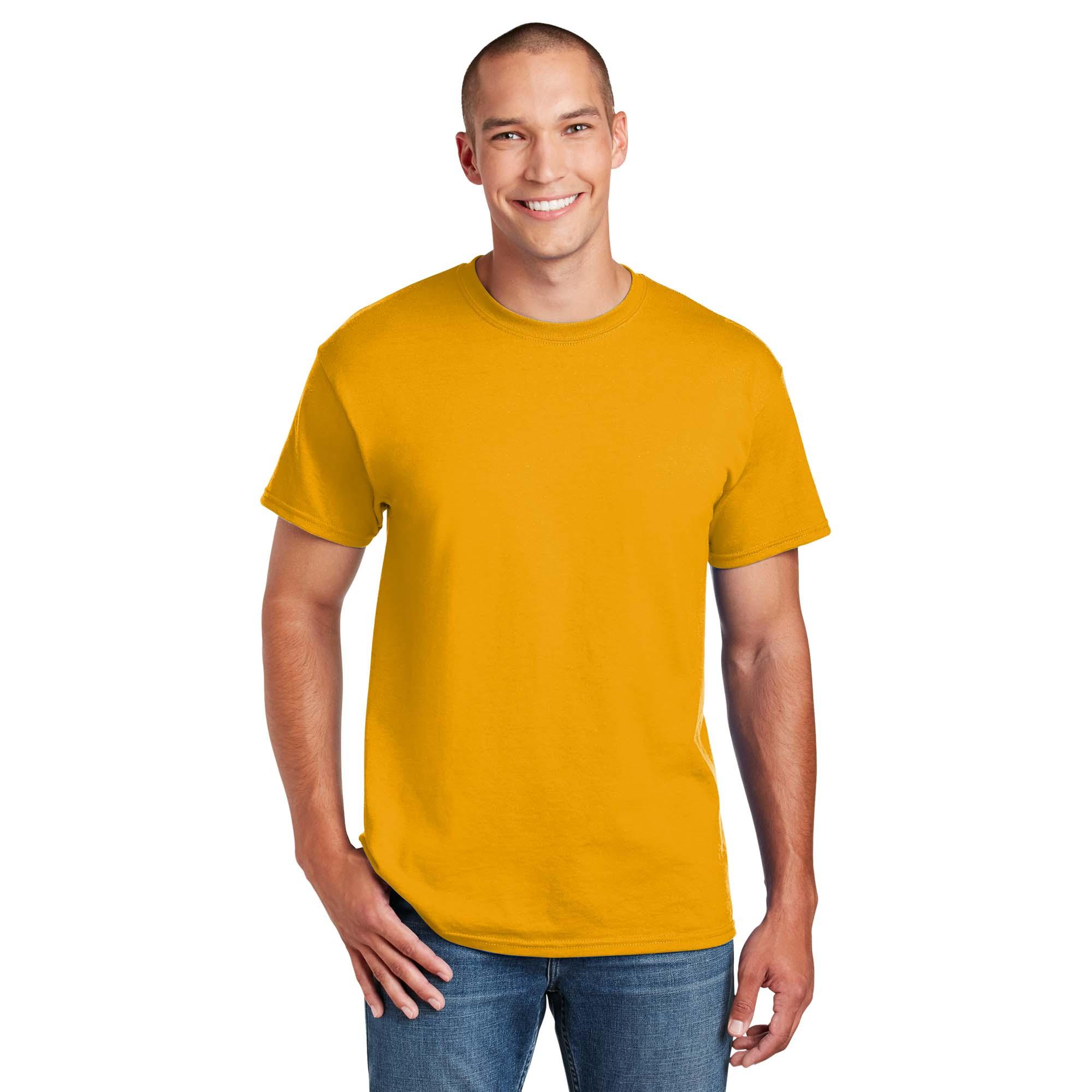 Gildan 8000 DryBlend T-Shirt - Gold | Full Source