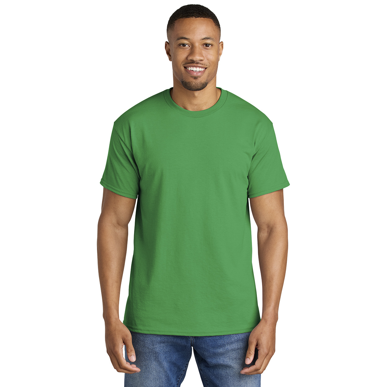 Gildan 8000 DryBlend T-Shirt - Irish Green | Full Source