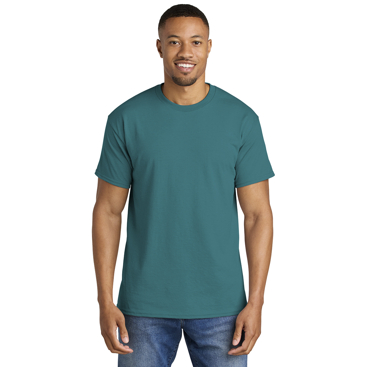 Gildan 8000 DryBlend T-Shirt - Jade Dome | Full Source