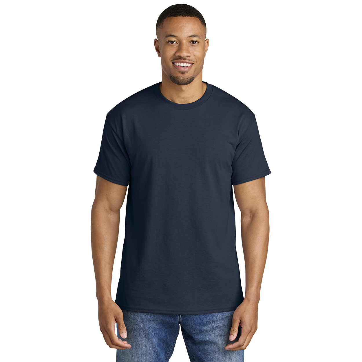 Gildan 8000 DryBlend T-Shirt - Navy | Full Source